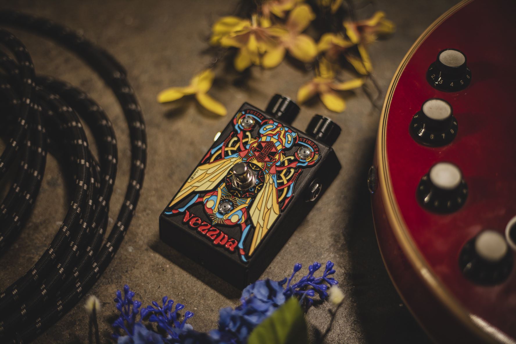 Review de Beetronics Vezzpa, fuzz analógico con octavación